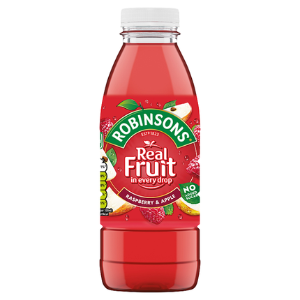 robinsons ready to drink raspberry apple 500ml