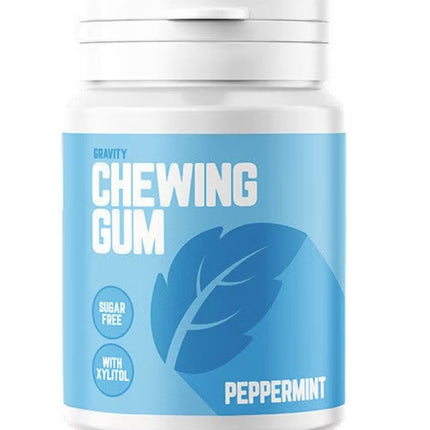 gravity peppermint gum tub 40 pieces