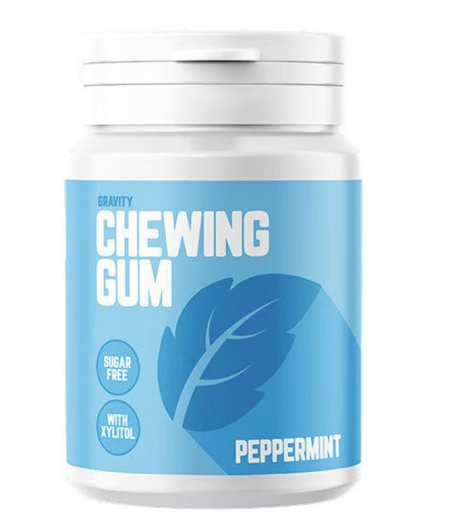 gravity peppermint gum tub 40 pieces