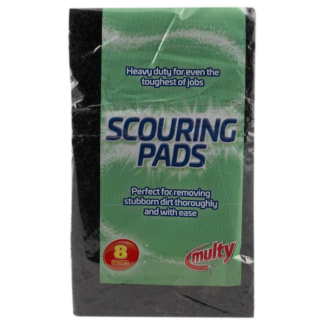 multy scourer pads pack of 8