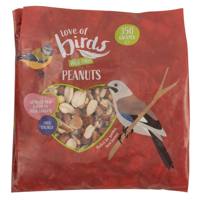 love of birds wild bird peanuts 350g