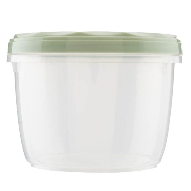 pepco plastic container green 600ml