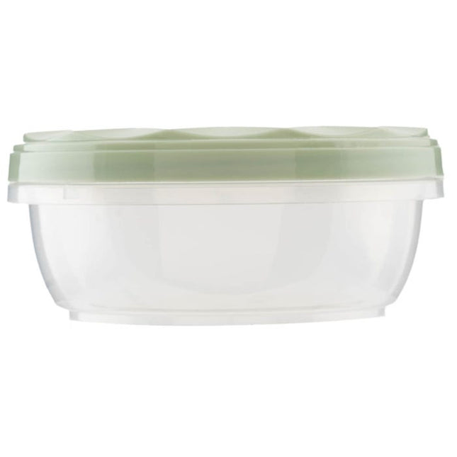 pepco plastic container green 300ml