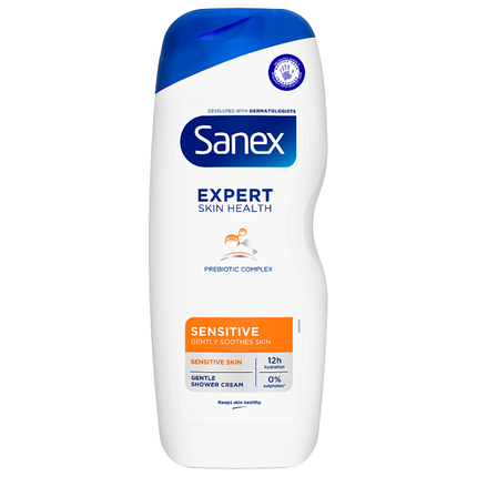 sanex expert skin health sensitive shower gel 570ml