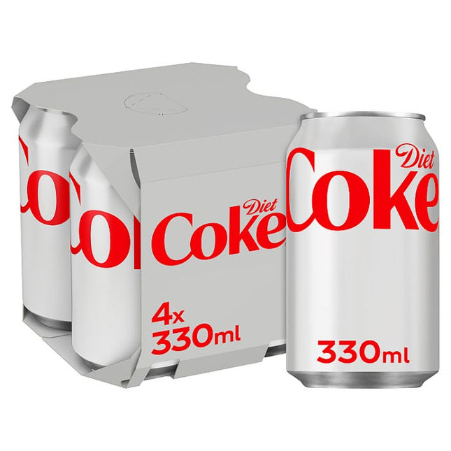 diet coke pack of 4