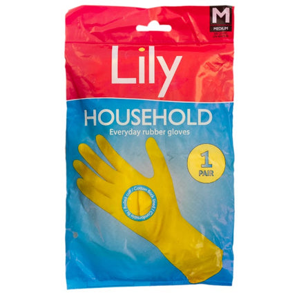 lily household gloves medium