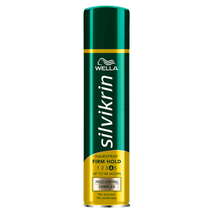 wella silvikrin hairspray firm hold 500ml