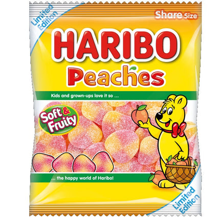 haribo peaches limited edition 160g