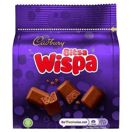 cadbury bitsa wispa 85g