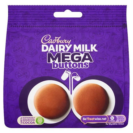 cadbury dairy milk mega buttons 192g