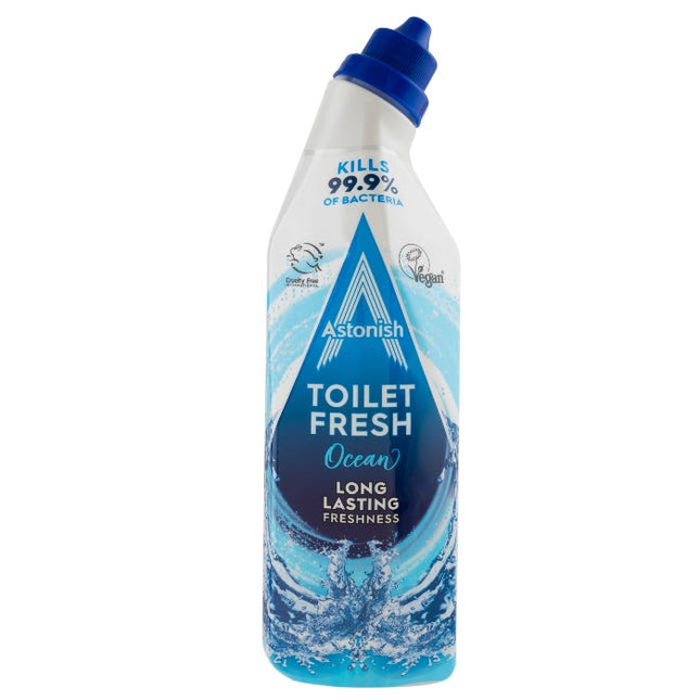 astonish ocean fresh toilet gel 750ml
