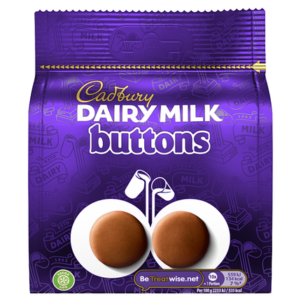 cadbury dairy milk buttons 85g