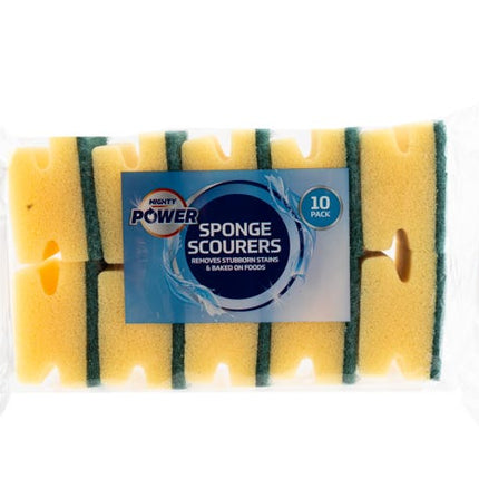 mighty sponge scourers pack of 10