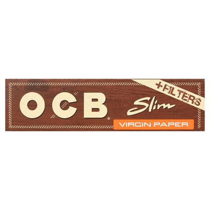 ocb slim virgin paper filters unbleached