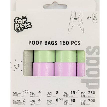 poop bags pack of 160