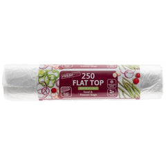 flat top food freezer bags pack of 250