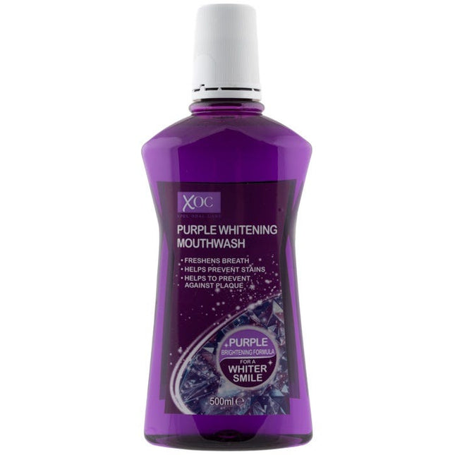 xoc purple whitening mouthwash 500ml