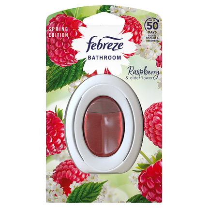 febreze bathroom air freshener raspberry elderflower 7 5ml