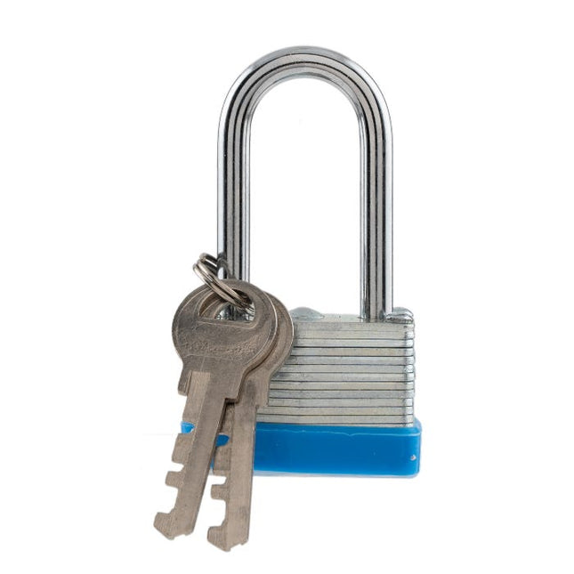 hannon solid iron longnose padlock 40mm