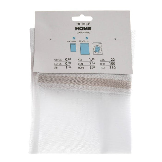 laundry care bags assorted sizes pack of 2