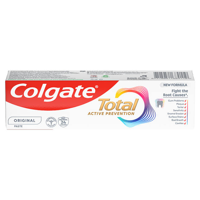 colgate total active prevention original toothpaste 75ml
