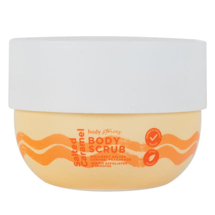 body stories salted caramel body scrub 250g