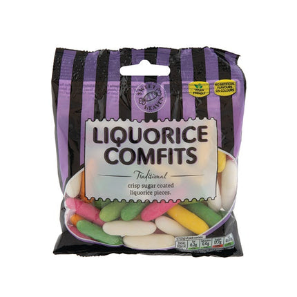 sweet heaven liquorice comfits 180g