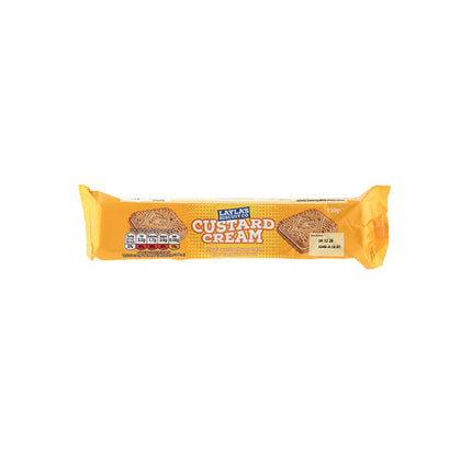 layla s biscuit co custard creams 150g