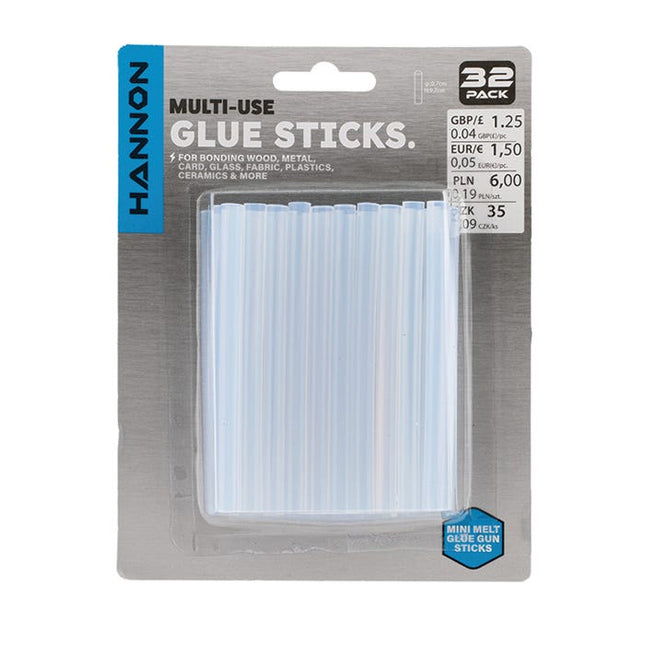 hannon multi use glue sticks pack of 32