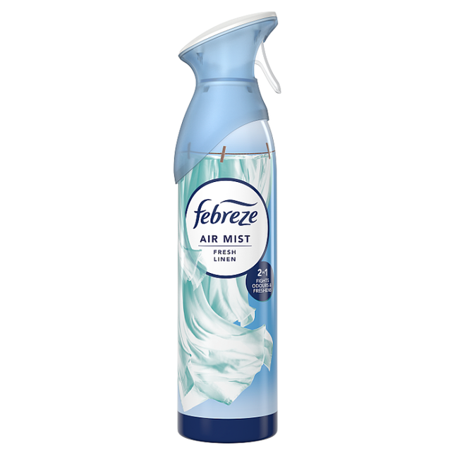 febreze air freshener fresh linen 185ml