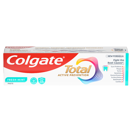 colgate total active prevention fresh mint toothpaste 75ml