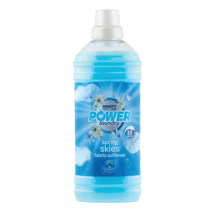 mighty power fabric softener spring skies 1l