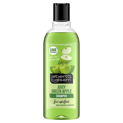 alberto balsam juicy green apple shampoo 300ml