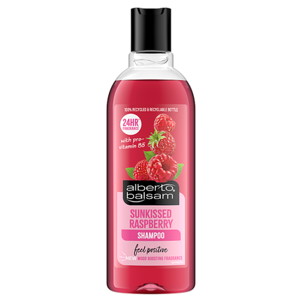 alberto balsam sunkissed raspberry shampoo 300ml