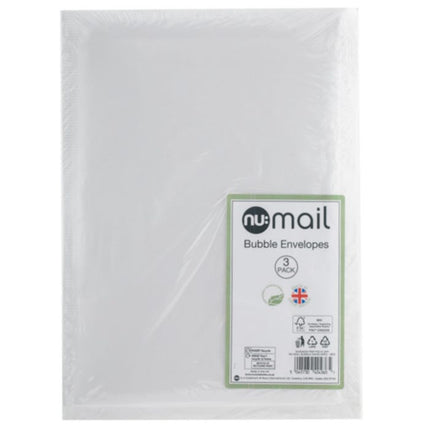 nu mail bubble envelopes medium pack of 3