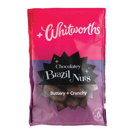whitworths chocolatey brazil nuts 95g