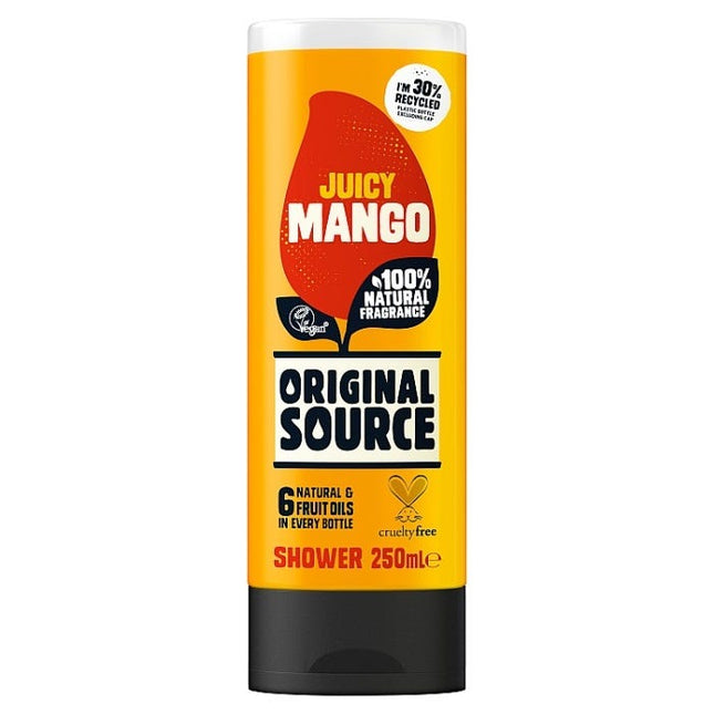 original source shower gel juicy mango 250ml