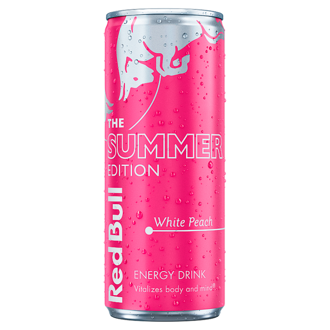 red bull energy drink summer edition white peach 250ml