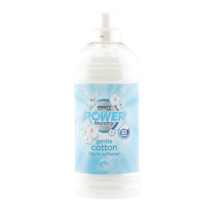 mighty power fabric softener gentle cotton 1l