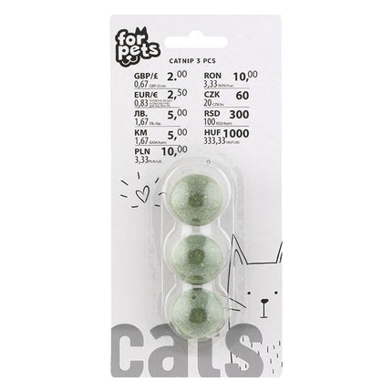 catnip balls pack of 3