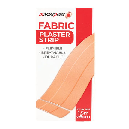 masterplast fabric plaster strip 1 5m x 6cm