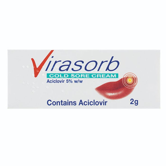 virasorb cold sore cream 2g