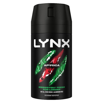 lynx aerosol body spray africa 100ml
