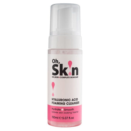 oh skin hyaluronic acid foaming cleanser 150ml