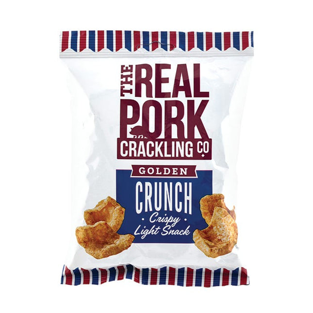 the real pork crackling co golden crunch 25g