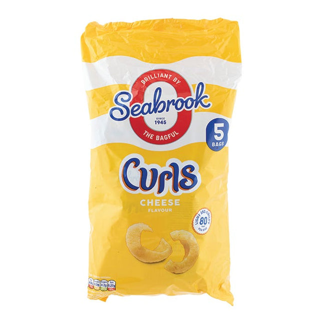 seabrook cheese curls pack of 5 x 15g
