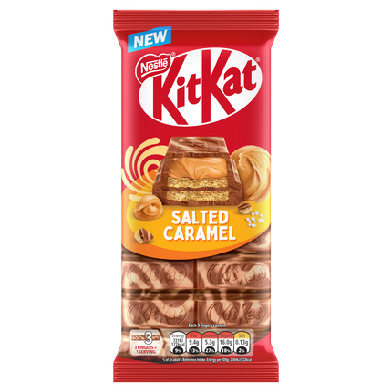 KitKat Salted Caramel Chocolate Sharing Bar 99g