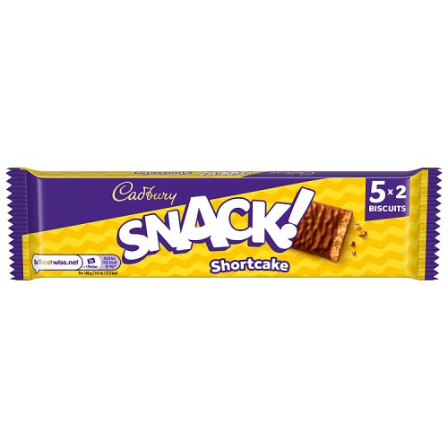 Ã‚ Cadbury Snack Chocolate Shortcake Biscuit 100g