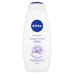 nivear bath cream indulgent moisture care relax