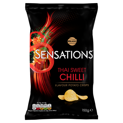 Walkers Sensations Thai Sweet Chilli 150g